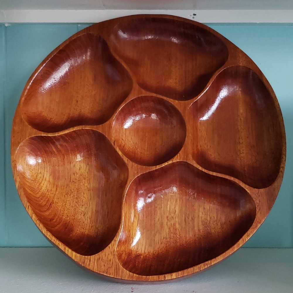 Unique Wooden Serving Platter